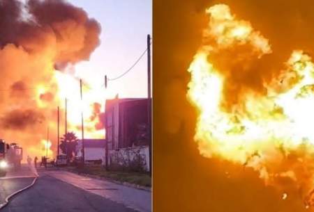 لحظه هولناک نشت گاز و انفجار در مراکش/فیلم