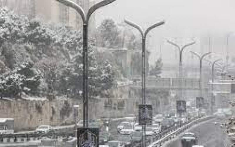 وضعیت بارش‌ها و دمای تهران تا پایان هفته