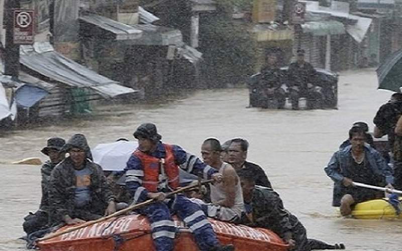 ۸ کشته بر اثر باران‌های سیل‌آسا در فیلیپین