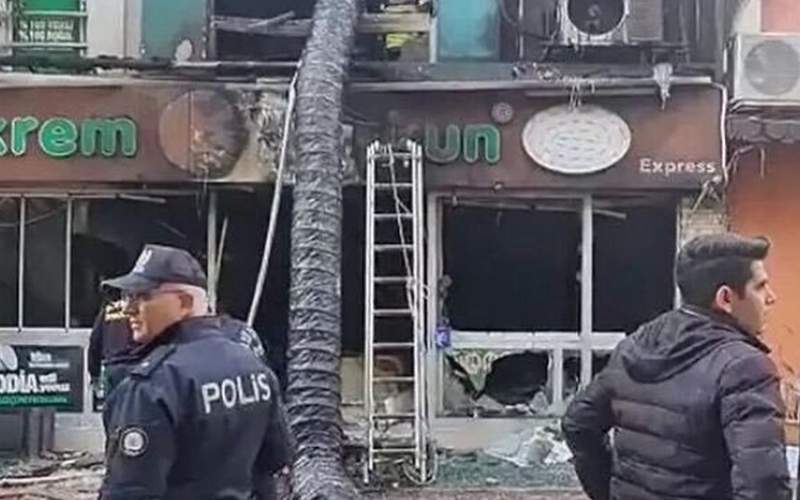 انفجار یک رستوران در ترکیه /فیلم