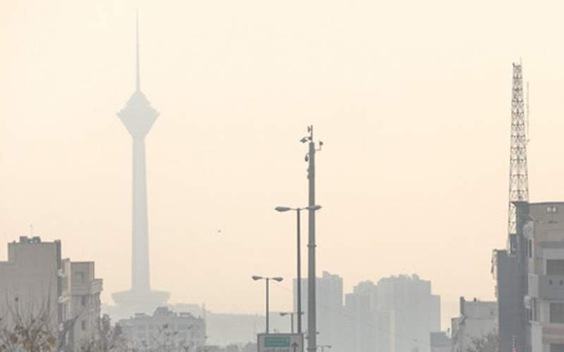 وارونگی دمای بی‌سابقه تهران