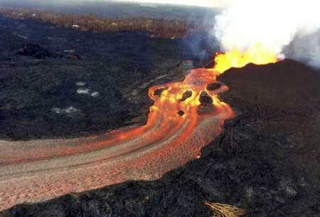 آتشفشان کیلاویا در جزایر هاوایی /فیلم