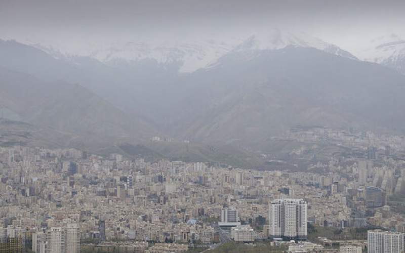 کیفیت هوای تهران در وضعیت «قرمز»