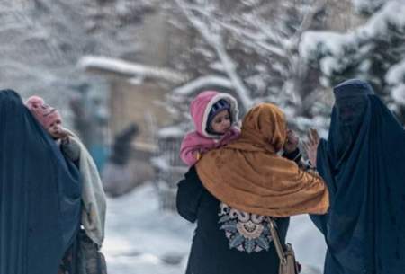 سرما رنج افغان‌ها را تشدید می‌کند /فیلم