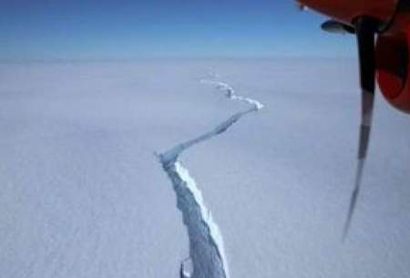 یک کوه یخ وسیع در قطب جنوب شکسته شد