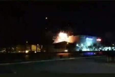 فیلم منتشر شده از لحظه انفجار اصفهان
