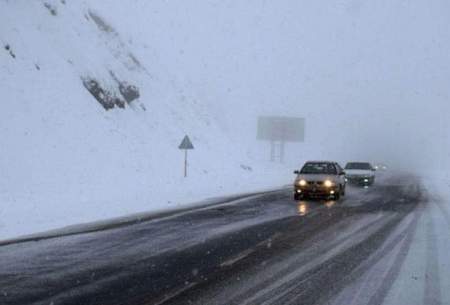 بارش برف و باران در جاده‌های این ۸ استان