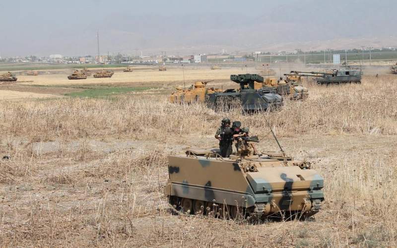 شلیک  موشک به پایگاه ترکیه در  عراق