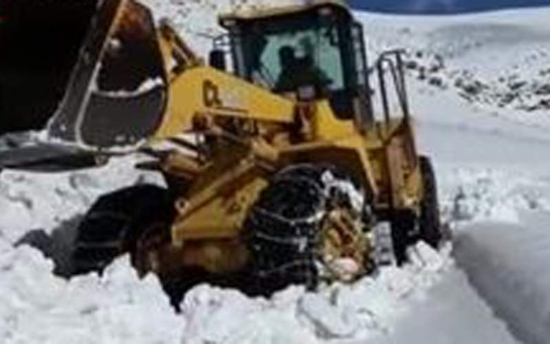 تصاویرحیرت‌انگیز از برف سنگین در این استان