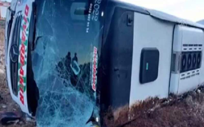 ۴۳ کشته و زخمی بر اثر واژگونی اتوبوس در ترکیه