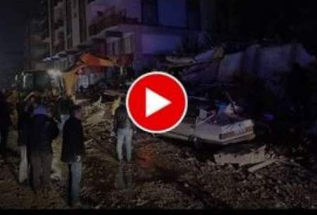 انفجار خط لوله گاز بر اثر زلزله شدید ترکیه
