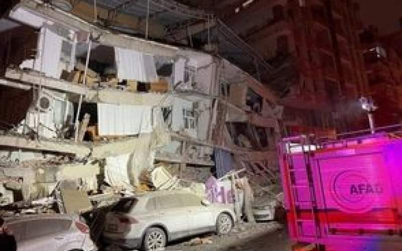 تصاویر دوربین مدار بسته از لحظه وقوع زلزله ترکیه