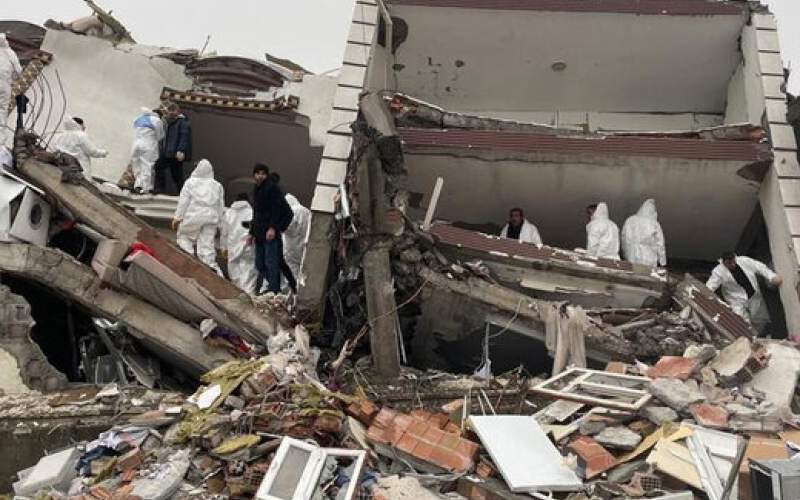 تخریب بیش از ۱۲ هزار ساختمان در زلزله ترکیه