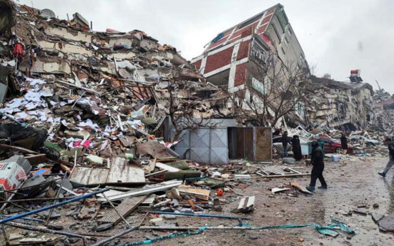 جابجایی ۴ متری زمین در ترکیه بر اثر زلزله!