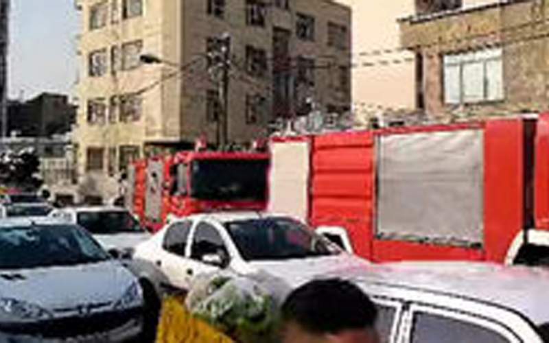 انفجار مهیب در خیابان ستارخان تهران/فیلم