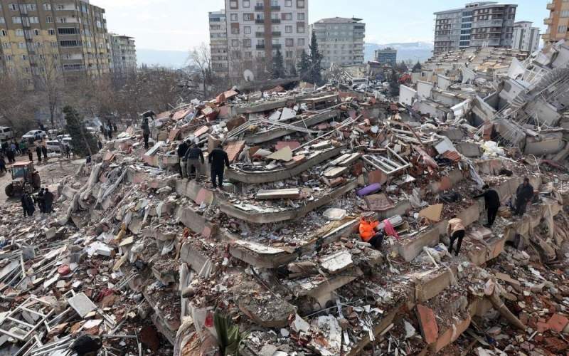 شهر آنتاکیا ترکیه قبل و بعد از زلزله ویرانگر/فیلم