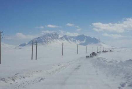 محاصره ۱۰۸ روستای الیگودرز لرستان در برف