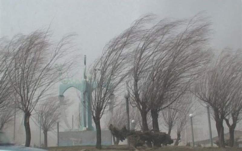 وزش باد شدید در تهران