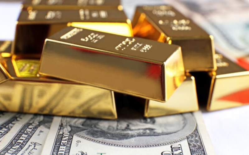 با کوتاه آمدن دلار، قیمت طلای جهانی بالا رفت