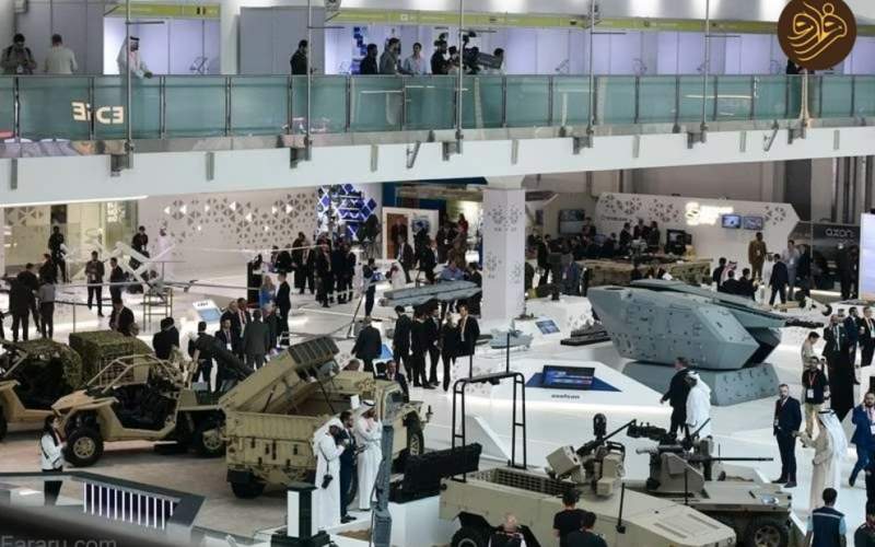 افتتاح نمایشگاه نظامی ابوظبی