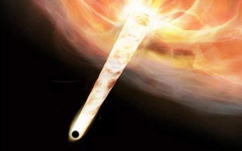 ابرسیاهچاله فراری به دام ستاره شناسان افتاد