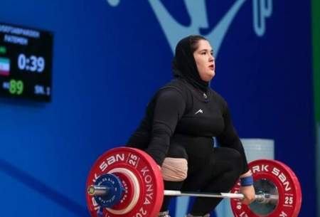 قوی‌ترین وزنه‌بردار زن ایران را بشناسید