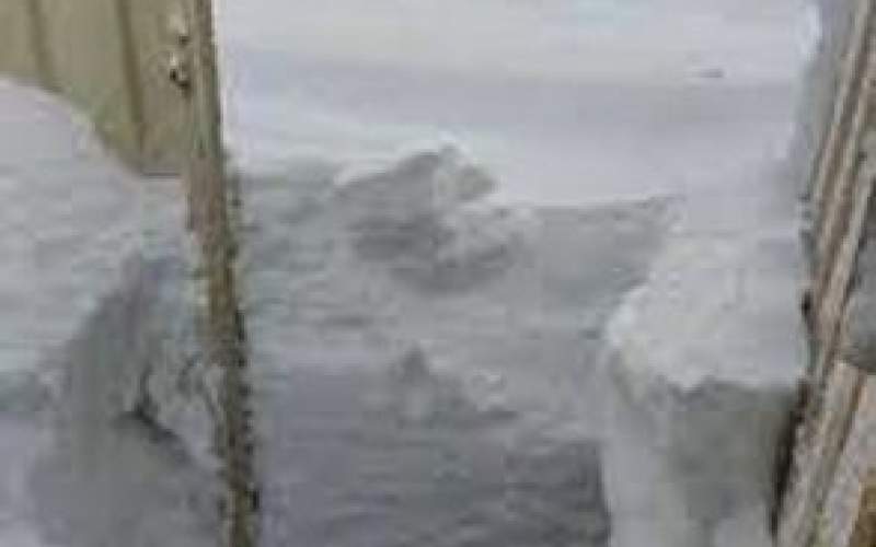 تصاویر باورنکردنی از حجم برف در کوهرنگ