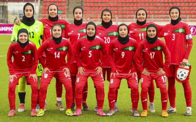 تاجیکستان مغلوب دختران فوتبال ایران شد