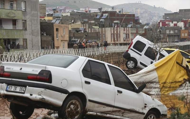 سیل مرگبار در مناطق زلزله‌زده ترکیه /فیلم