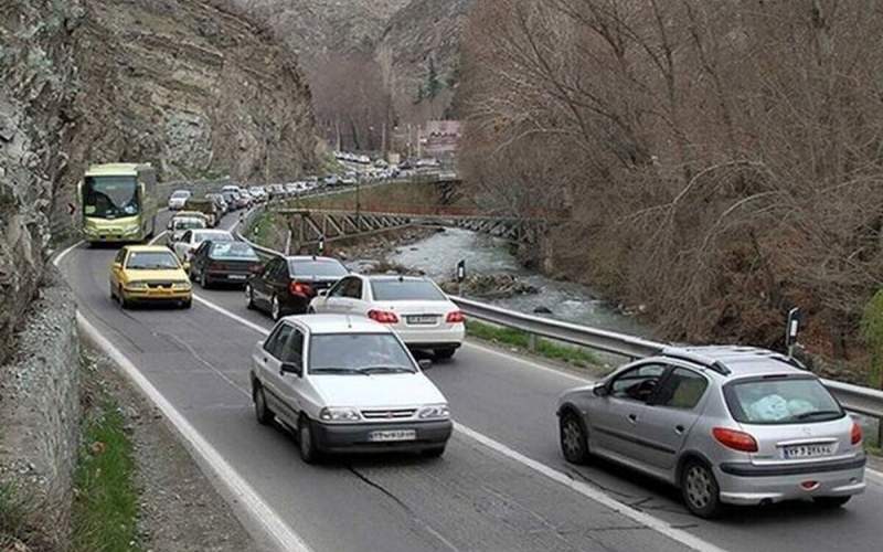 وضعیت ترافیک در سه مسیرِ منتهی به مازندران