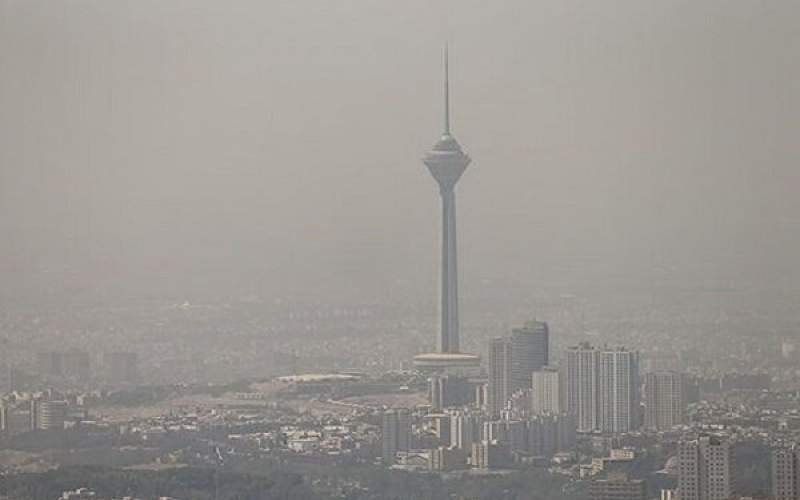 آلودگی عجیب در تهران، حتی در ششم فروردین