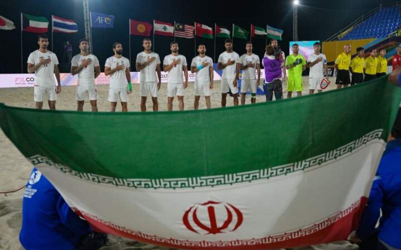 تیم ملی فوتبال ساحلی ایران قهرمان آسیا شد