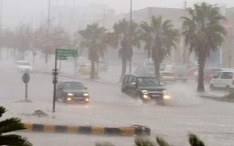ویدئویی از بارش بی‌سابقه باران در عراق