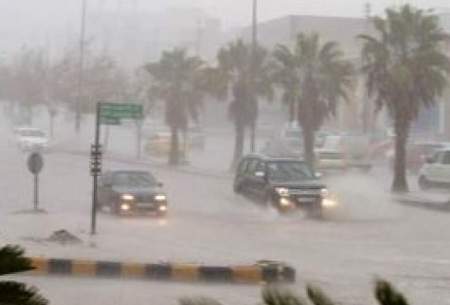 ویدئویی از بارش بی‌سابقه باران در عراق