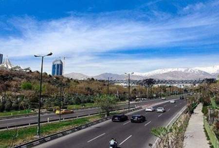 شاخص هوای «پاک» در تهران رکورد زد