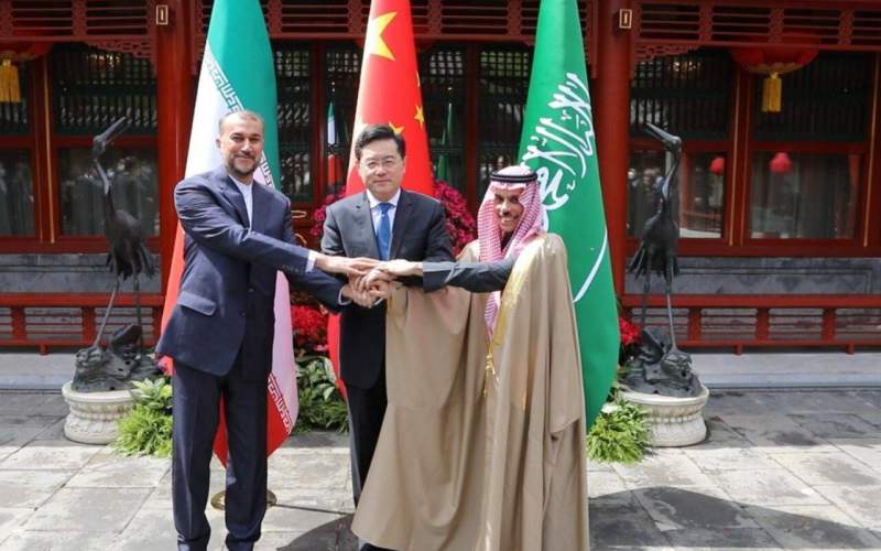دیدار سه جانبه وزیران خارجه ایران، عربستان و چین در پکن برگزار شد