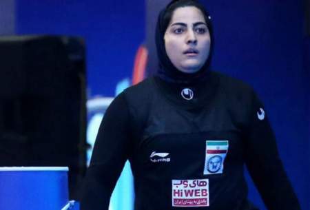 دختر ایرانی در تیم وزنه‌برداری پناهندگان