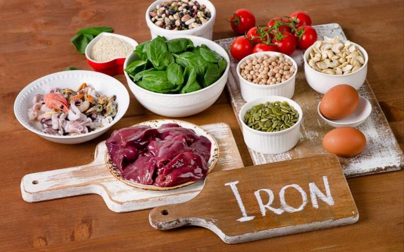 مواد غذایی سرشار از آهن را بشناسید