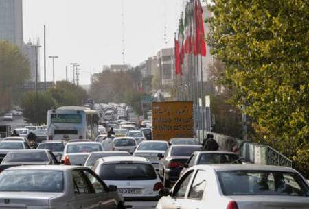 افزایش بار ترافیکی در معابر اصلی و فرعی تهران
