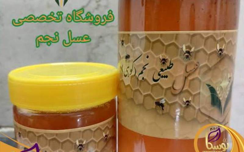 خرید عسل طبیعی ۱۴۰۲ نجم بدون تغذیه زنبور مستقیم از تولید کننده