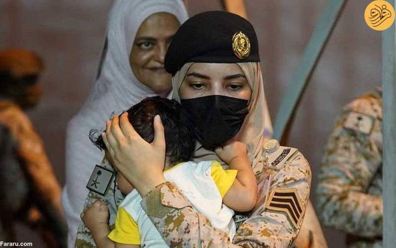 عکس سرباز زن سعودی تصویر روز شد