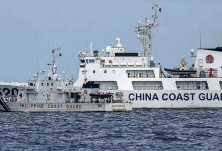 رویارویی کشتی‌های فیلیپین با چین 