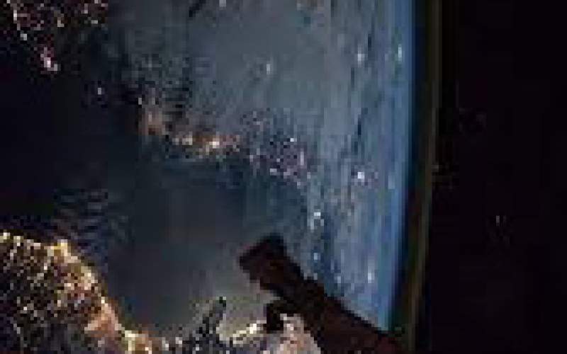 تصاویر تازه و رویایی ایستگاه فضایی از زمین