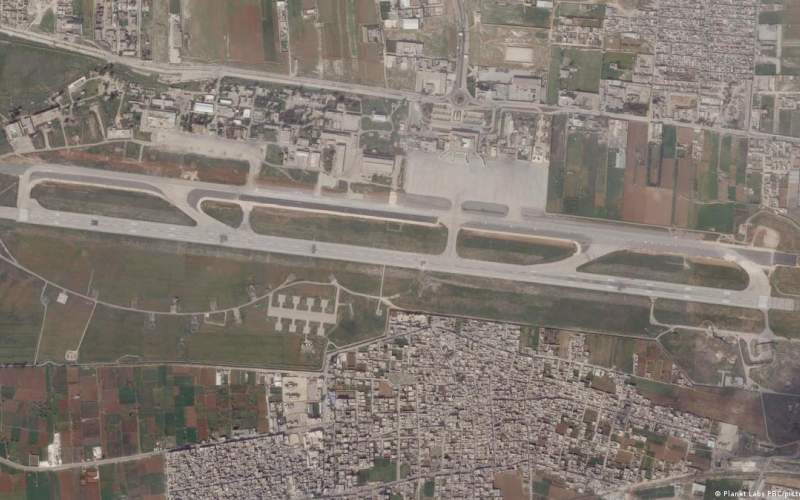حمله هوایی اسرائیل به فرودگاه حلب