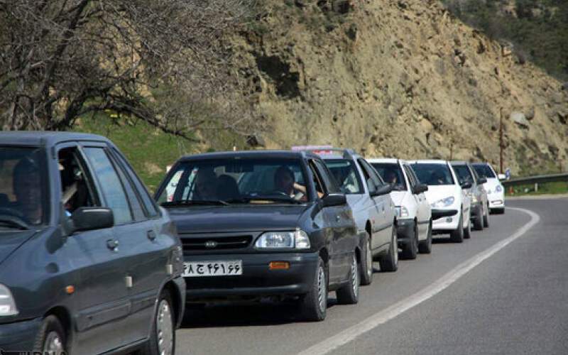 محدودیت ترافیکی برای جاده چالوس
