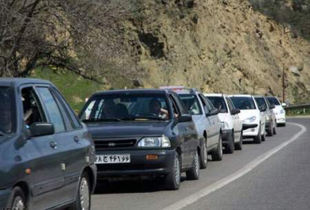 محدودیت ترافیکی برای جاده چالوس