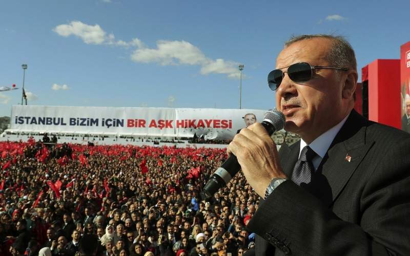 اردوغان و رنگین‌کمان مخالفان