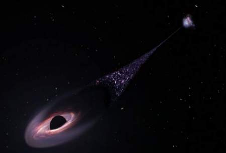 راز دنباله سیاه‌چاله فراری کشف شد
