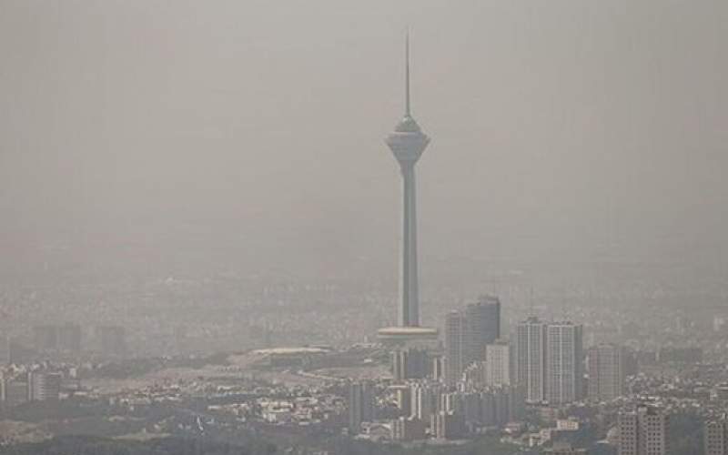 «ازن» آلاینده شاخص هوای تهران شد