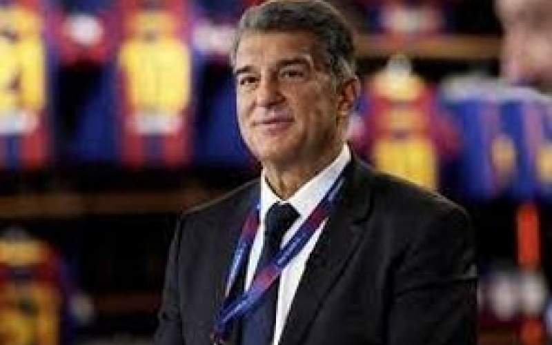 شادی عجیب رئیس باشگاه بارسلونا بعد از قهرمانی